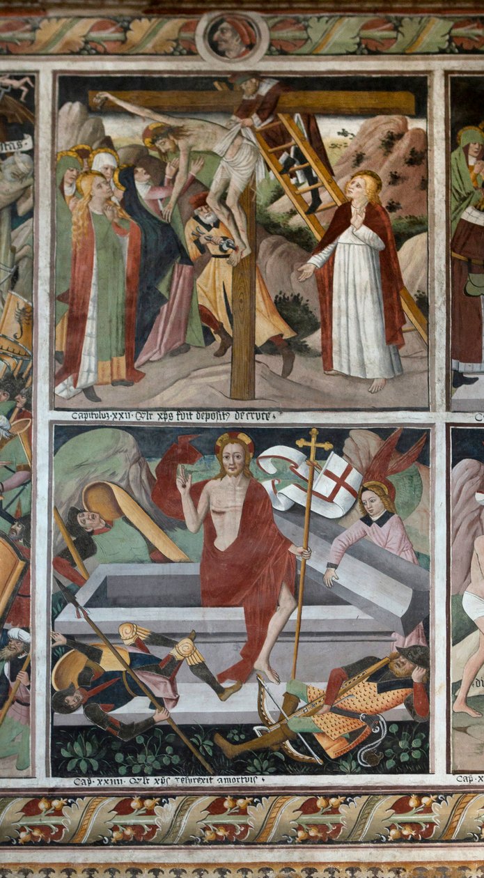 Sceny z męki Chrystusa, ok.1492 autorstwa Giovanni Canavesio