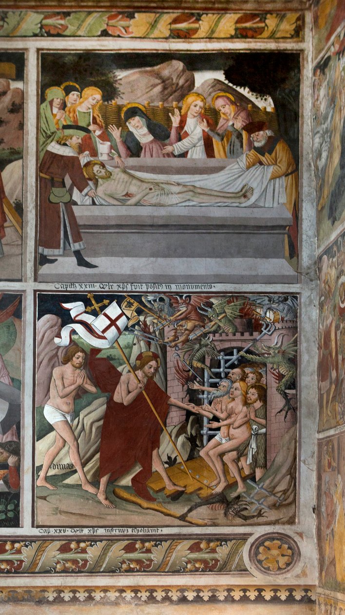 Sceny z męki Chrystusa, ok.1492 autorstwa Giovanni Canavesio