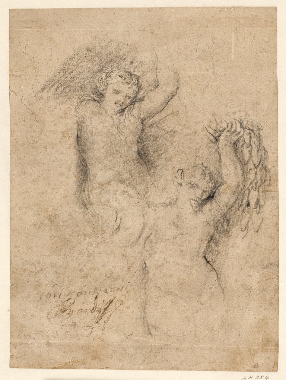 Nereid i satyra autorstwa Giovanni Coli