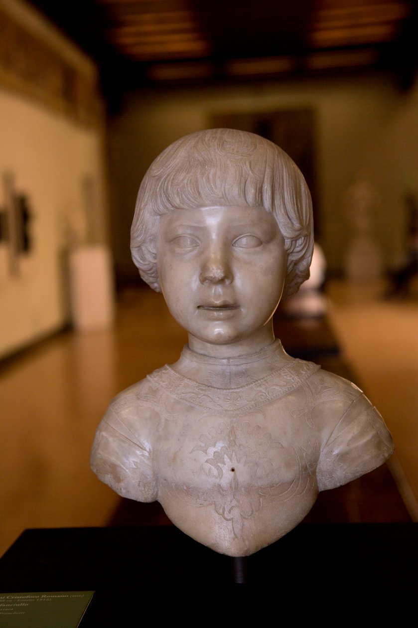 Popiersie dziecka autorstwa Giovanni Cristoforo Romano