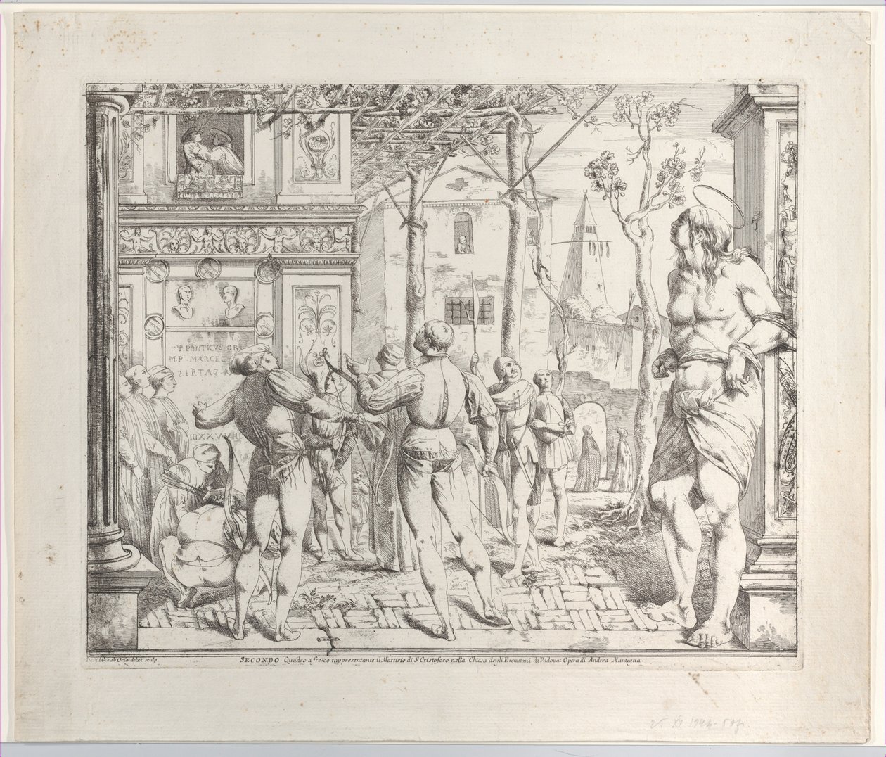 Męczeństwo św. Krzysztofa, Secondo Quadro, 1776. autorstwa Giovanni David