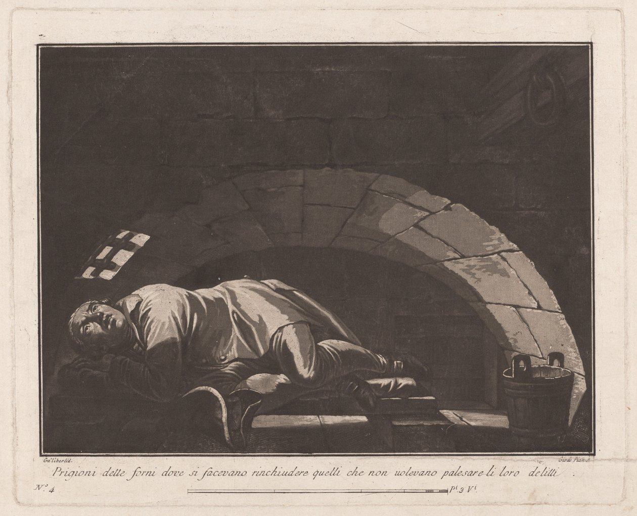 „Piekarniki” dla tych, którzy nie przyznają się do swoich zbrodni autorstwa Giovanni De Pian, after Francesco Galimberti
