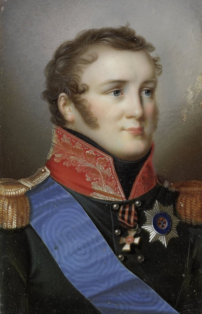 Aleksander I, cesarz Rosji, 1805-15 autorstwa Giovanni Domenico Bossi