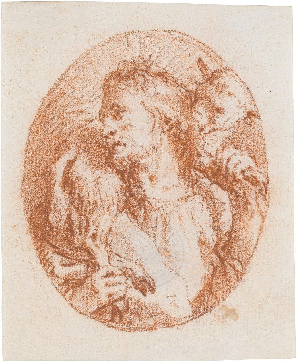 Chrystus z barankiem autorstwa Giovanni Domenico Tiepolo