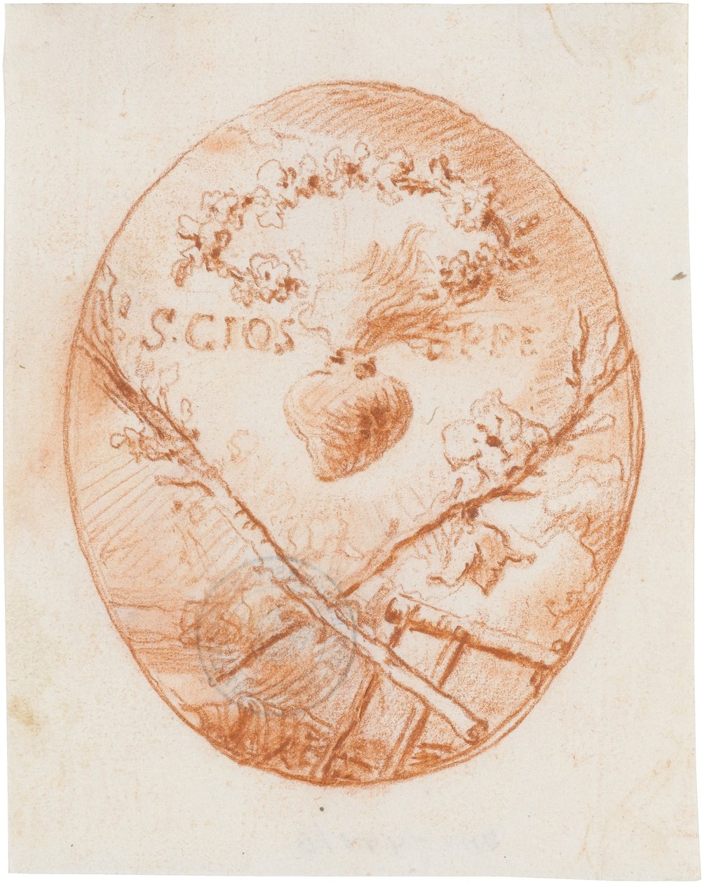 Das Herz Josephs autorstwa Giovanni Domenico Tiepolo