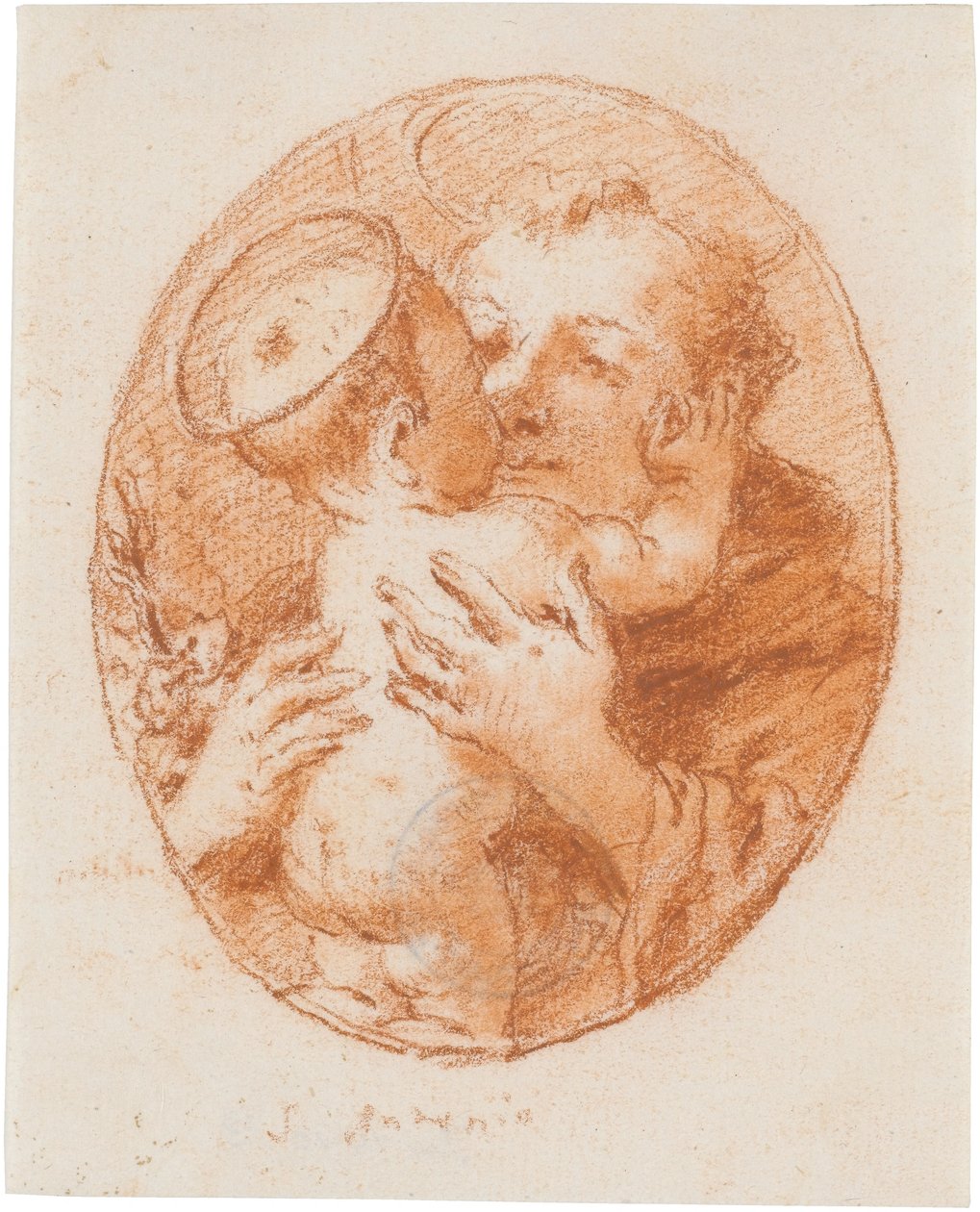 Święty Antoni autorstwa Giovanni Domenico Tiepolo
