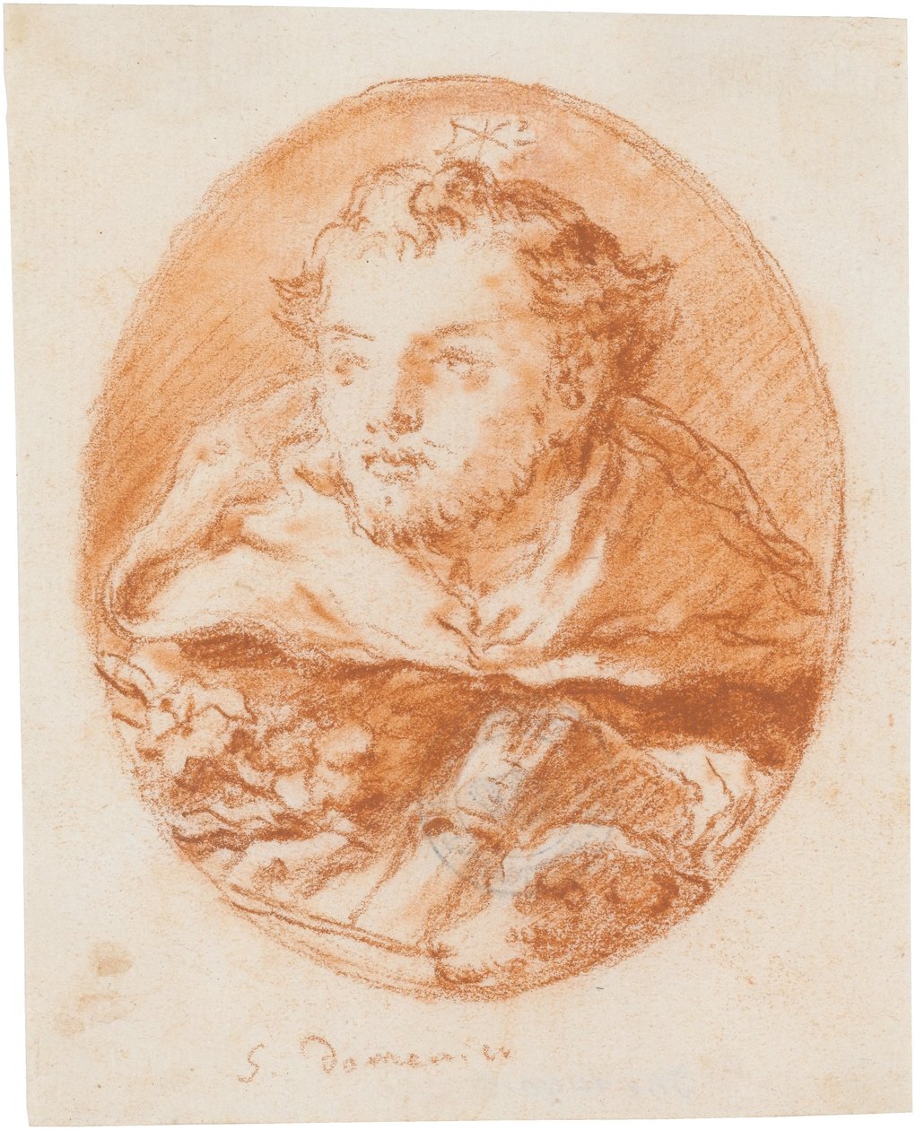 Der heilige Dominikus autorstwa Giovanni Domenico Tiepolo
