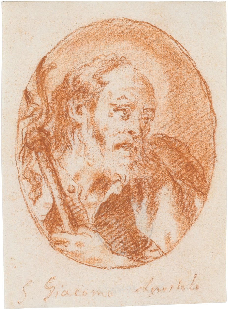 Der heilige Jakobus autorstwa Giovanni Domenico Tiepolo