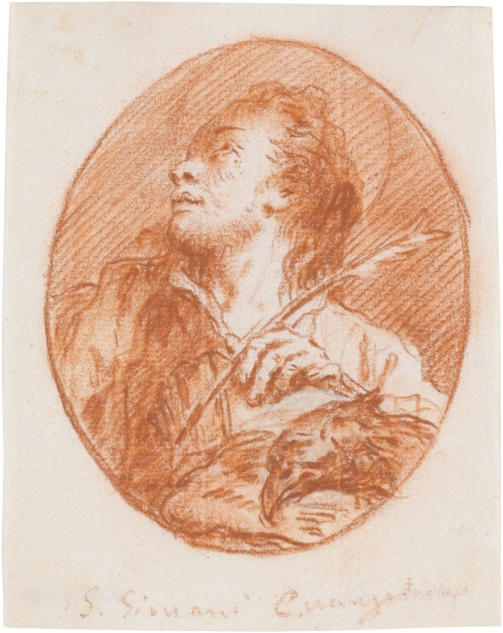 Święty Jan Ewangelista autorstwa Giovanni Domenico Tiepolo