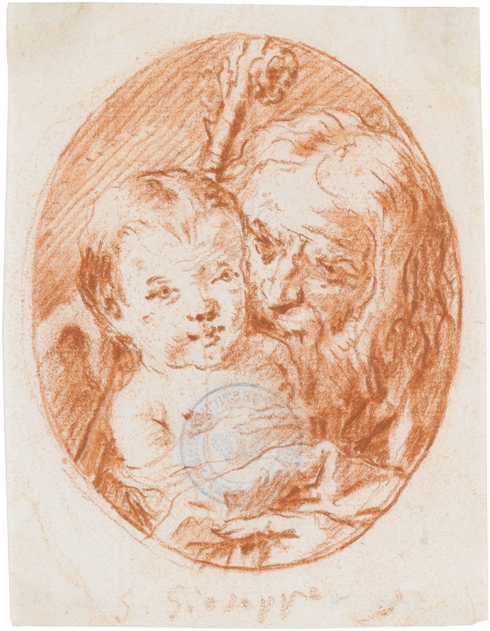 Der heilige Joseph autorstwa Giovanni Domenico Tiepolo