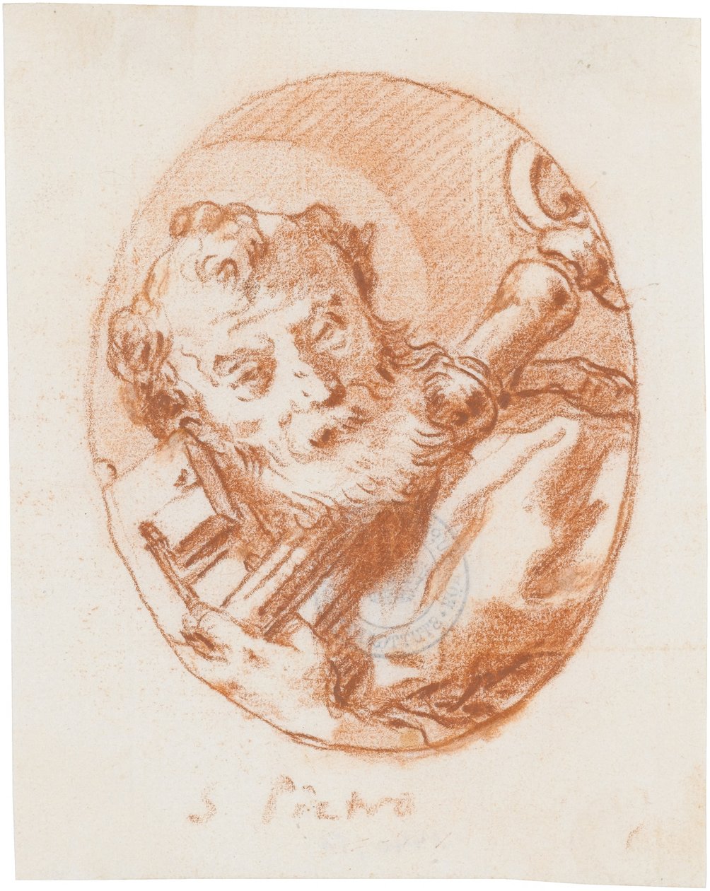 Der heilige Petrus autorstwa Giovanni Domenico Tiepolo