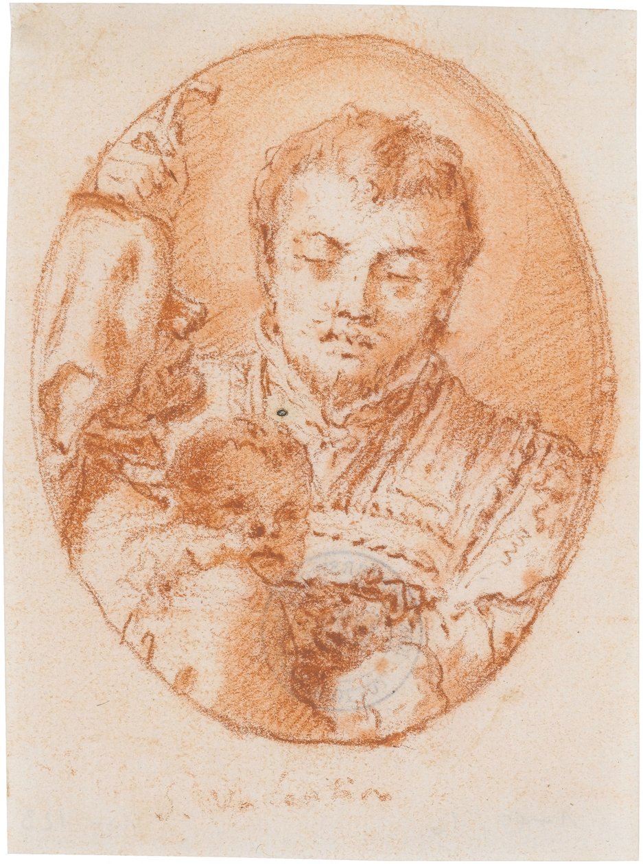 Der heilige Valentin autorstwa Giovanni Domenico Tiepolo