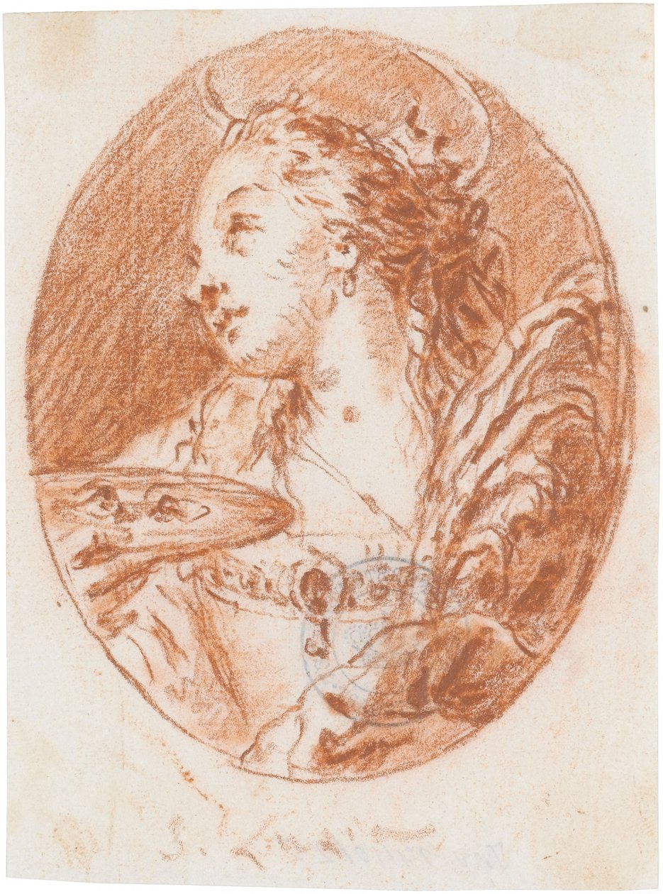 Die heilige Lucia autorstwa Giovanni Domenico Tiepolo