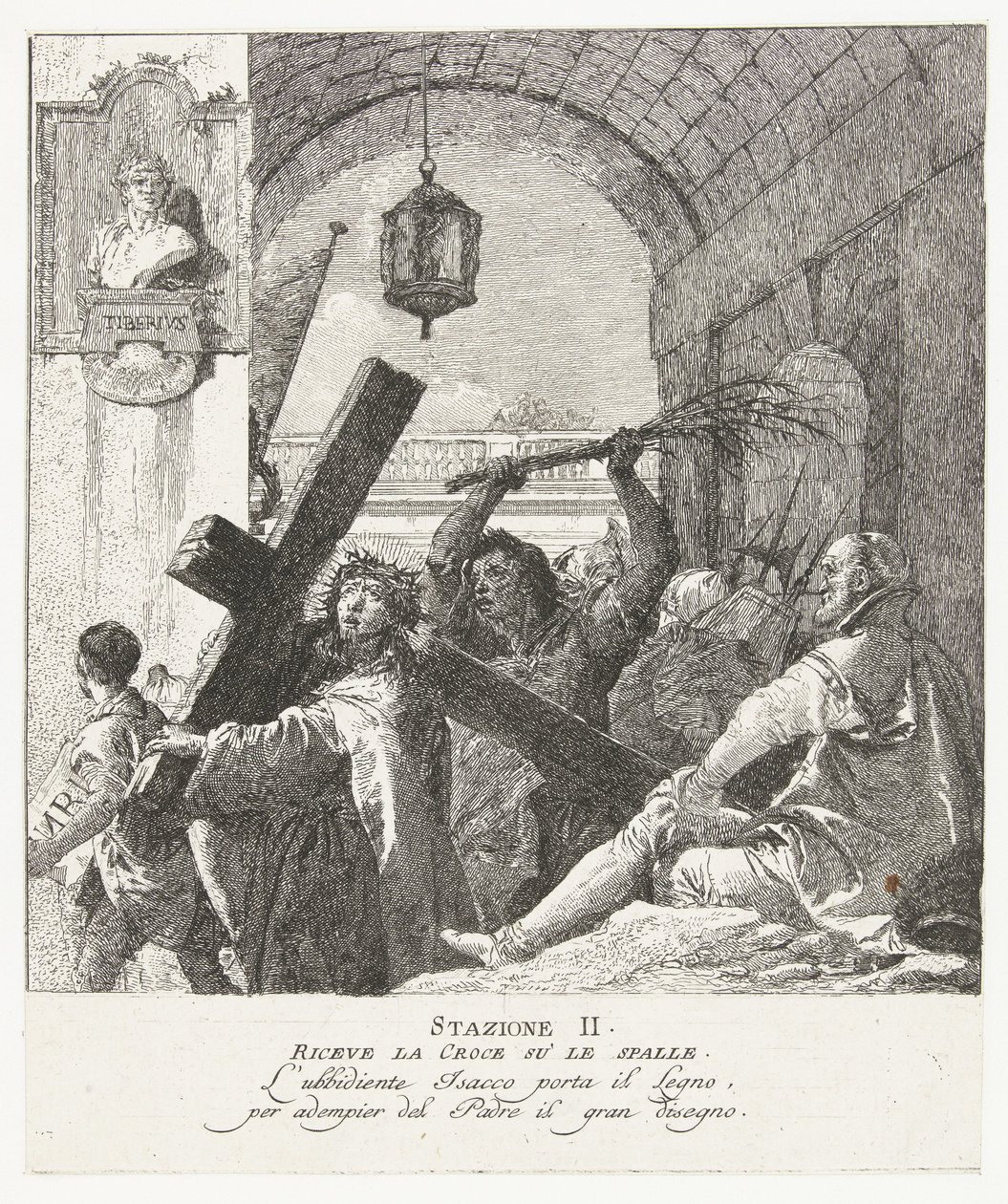 Droga Krzyżowa Chrystusa autorstwa Giovanni Domenico Tiepolo