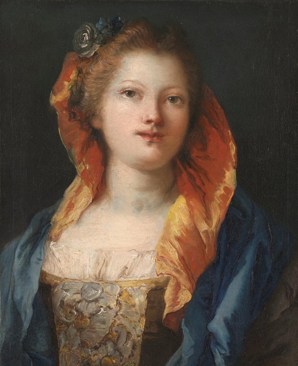 Portret kobiety, 1762-1770. autorstwa Giovanni Domenico Tiepolo