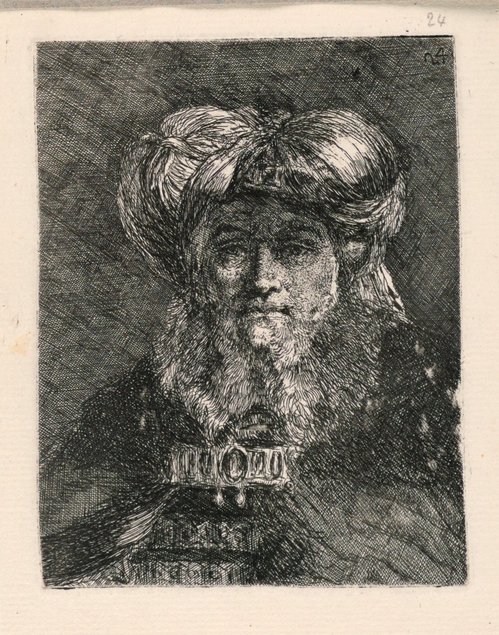 Kolekcja głów autorstwa Giovanni Domenico Tiepolo