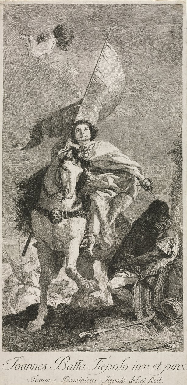 św. Jakuba autorstwa Giovanni Domenico Tiepolo