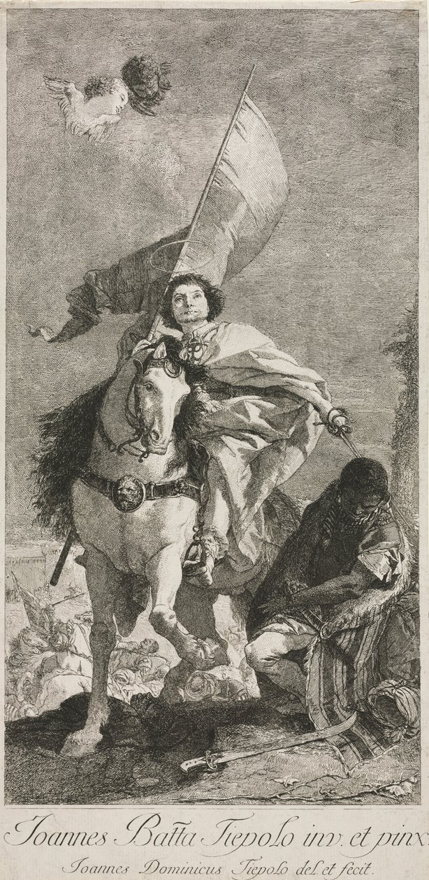 św. Jakuba. autorstwa Giovanni Domenico Tiepolo