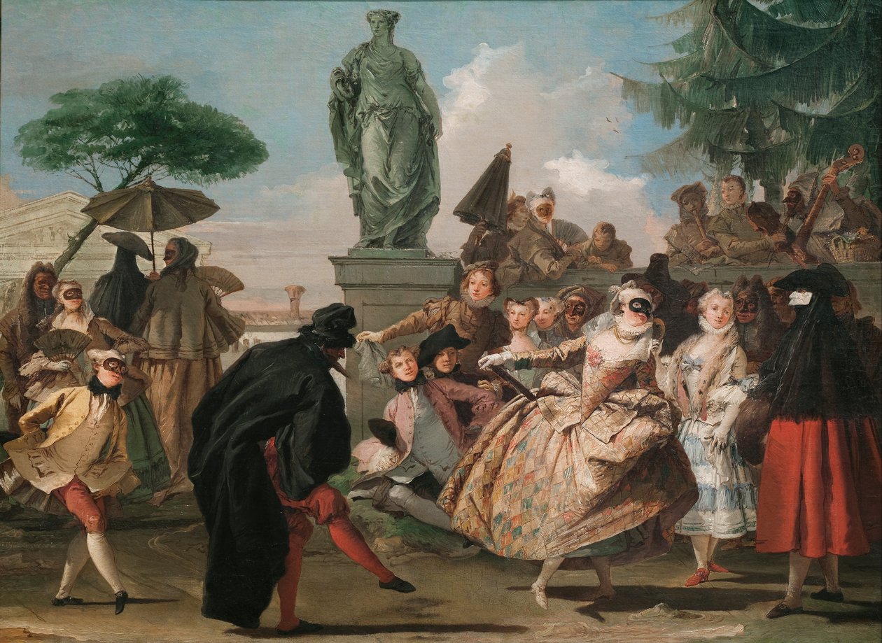 Menuet autorstwa Giovanni Domenico Tiepolo