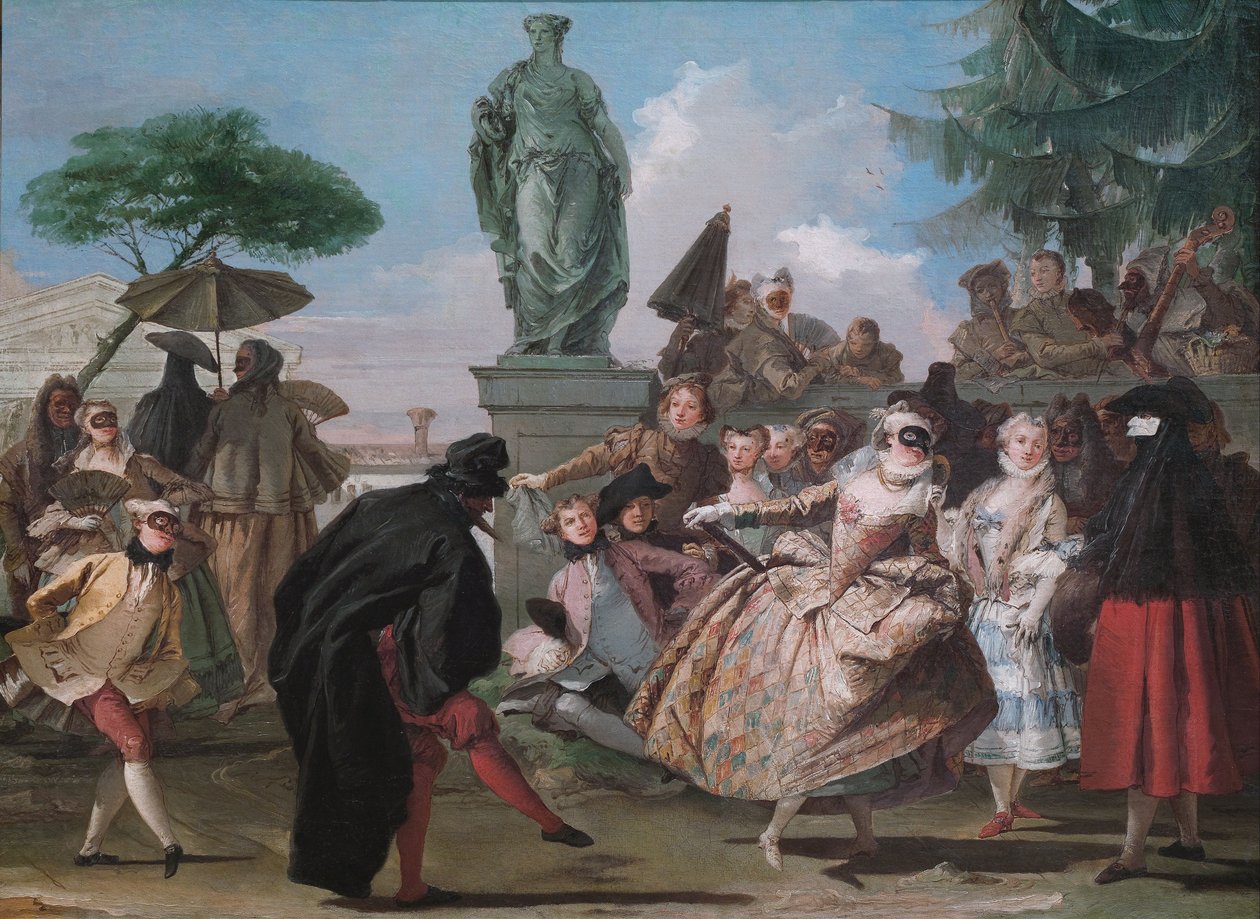 Menuet autorstwa Giovanni Domenico Tiepolo