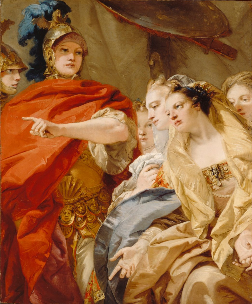 Kobiety Dariusza odwołujące się do łaski Aleksandra autorstwa Giovanni Domenico Tiepolo