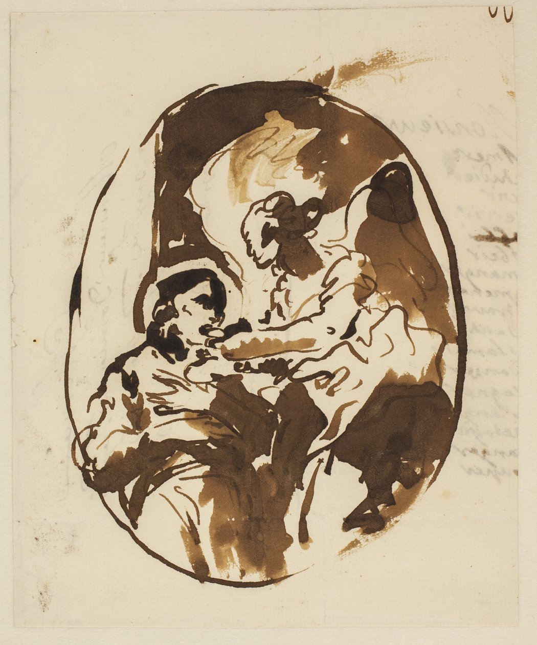 Komunia świętego autorstwa Giovanni Domenico Tiepolo