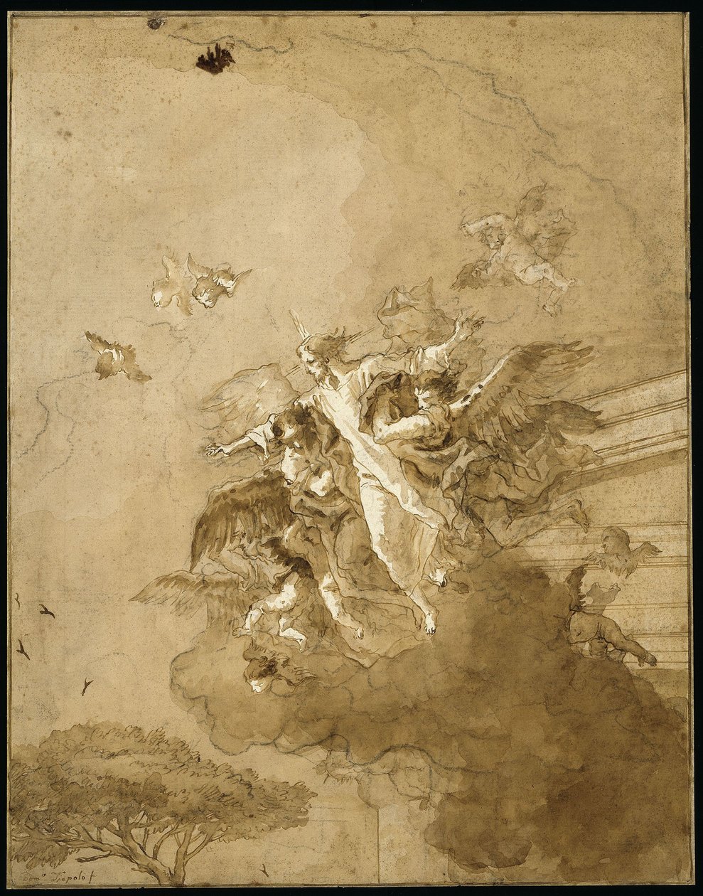 Triumf Zmartwychwstania Chrystusa autorstwa Giovanni Domenico Tiepolo