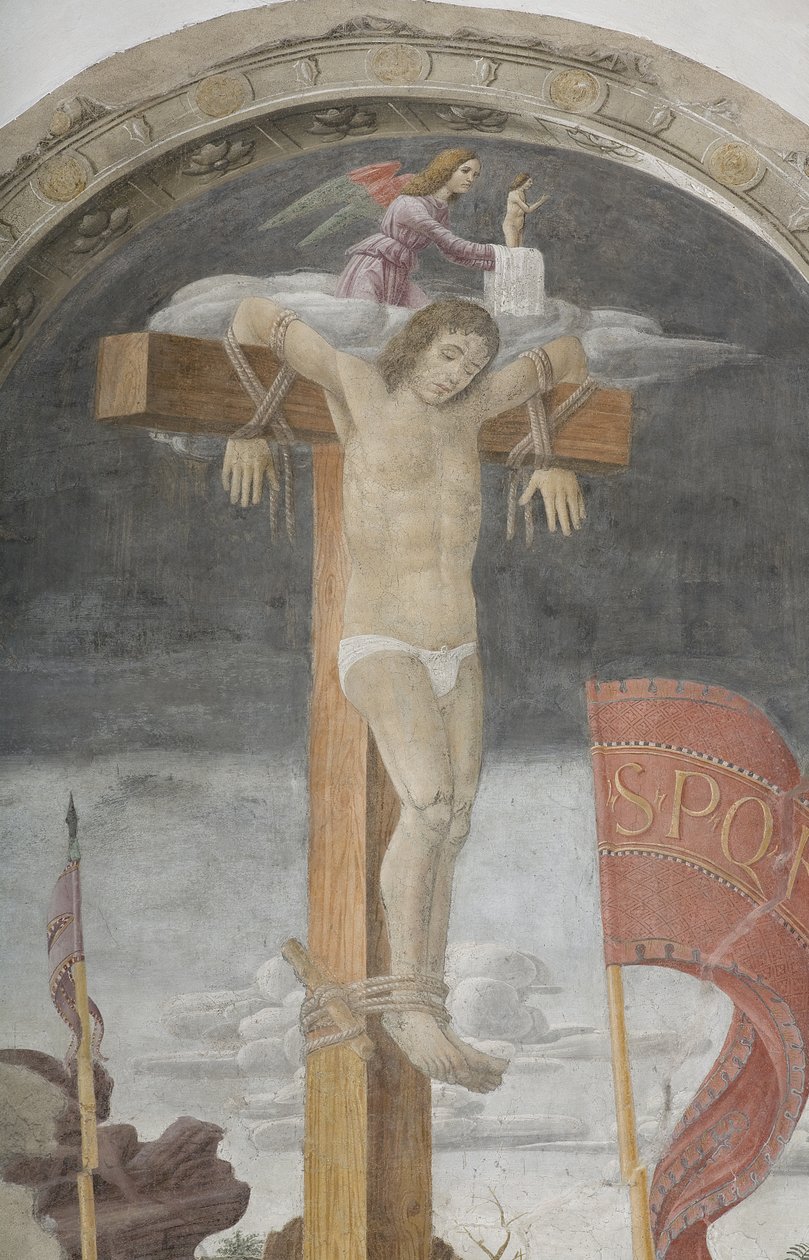 Ukrzyżowanie autorstwa Giovanni Donato Montorfano
