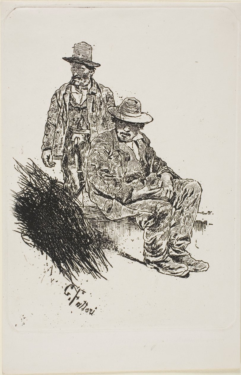 Pasterze autorstwa Giovanni Fattori