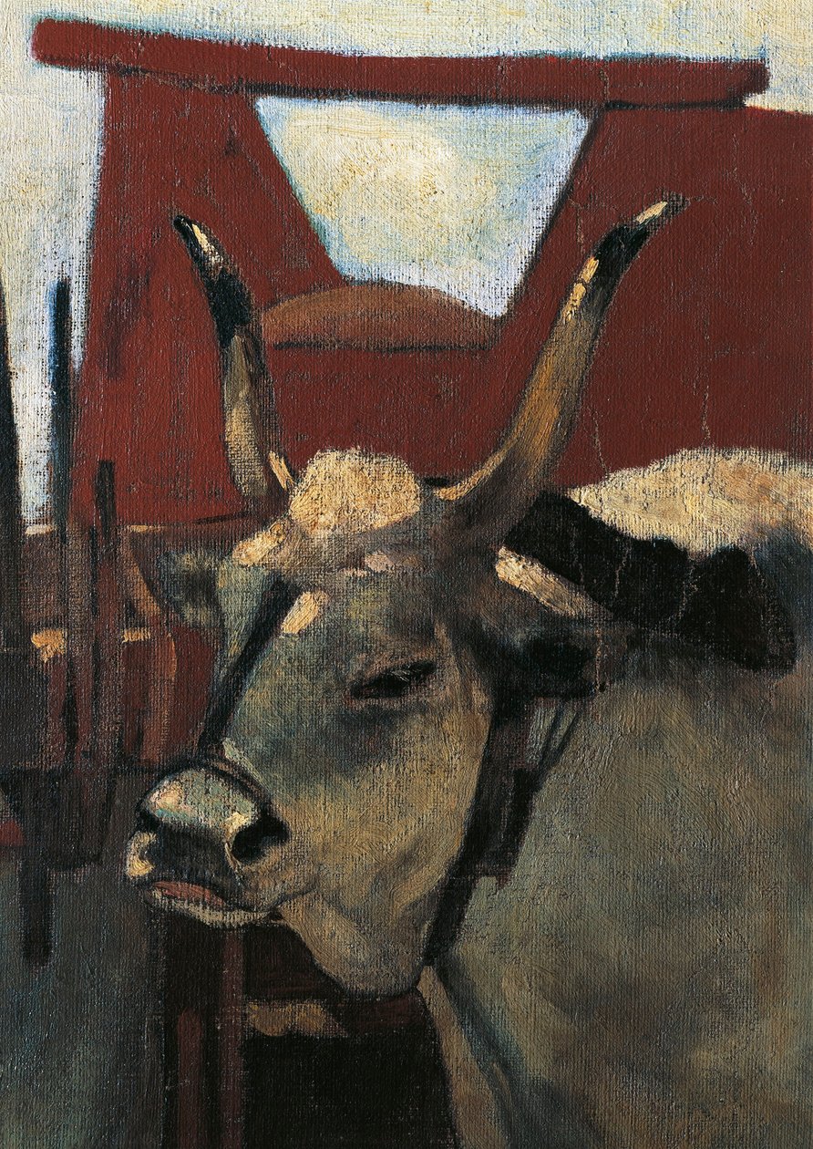 Włochy, Florencja, Maremma Toscana, ok. 1894, detal autorstwa Giovanni Fattori