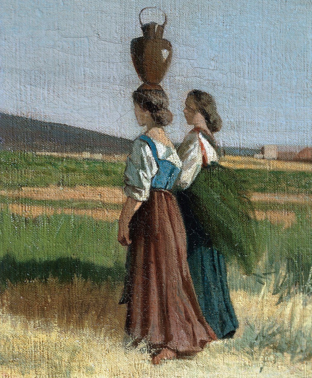 Wózek wodny Livorno autorstwa Giovanni Fattori