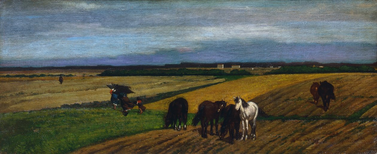 Pastwisko, Giovanni Fattori (1825-1908) autorstwa Giovanni Fattori