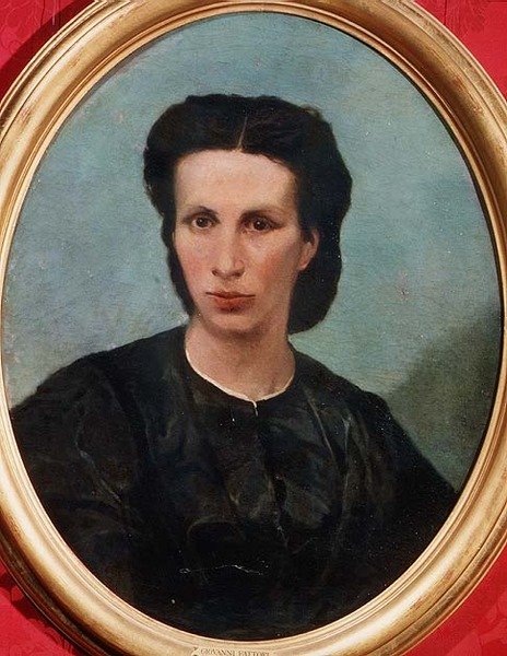 Portret pani Biliotto autorstwa Giovanni Fattori