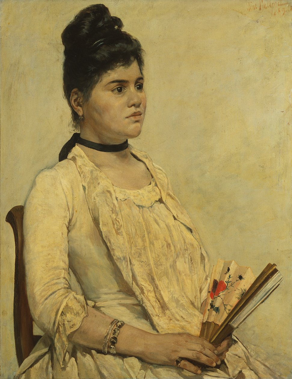 Portret pasierbicy autorstwa Giovanni Fattori