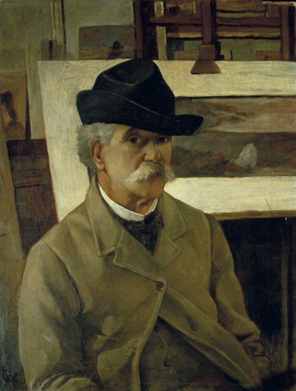 Autoportret autorstwa Giovanni Fattori