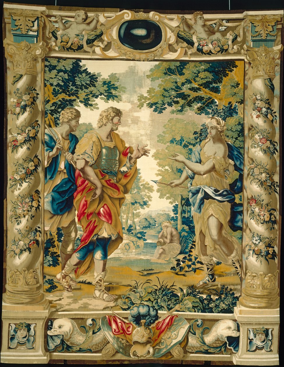 Dydona i Eneasz autorstwa Giovanni Francesco (1610 62) Romanelli