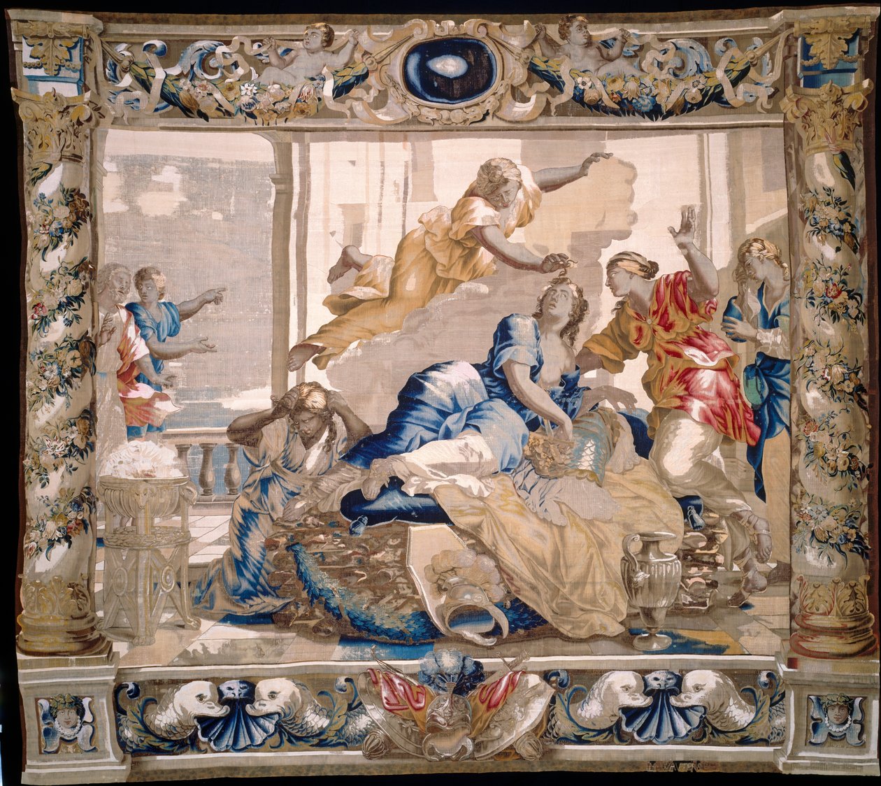 Śmierć Dydony autorstwa Giovanni Francesco (1610 62) Romanelli