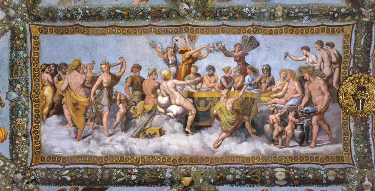 Małżeństwo Kupidyna i Psyche autorstwa Giovanni Francesco (c.1488 1528) Penni