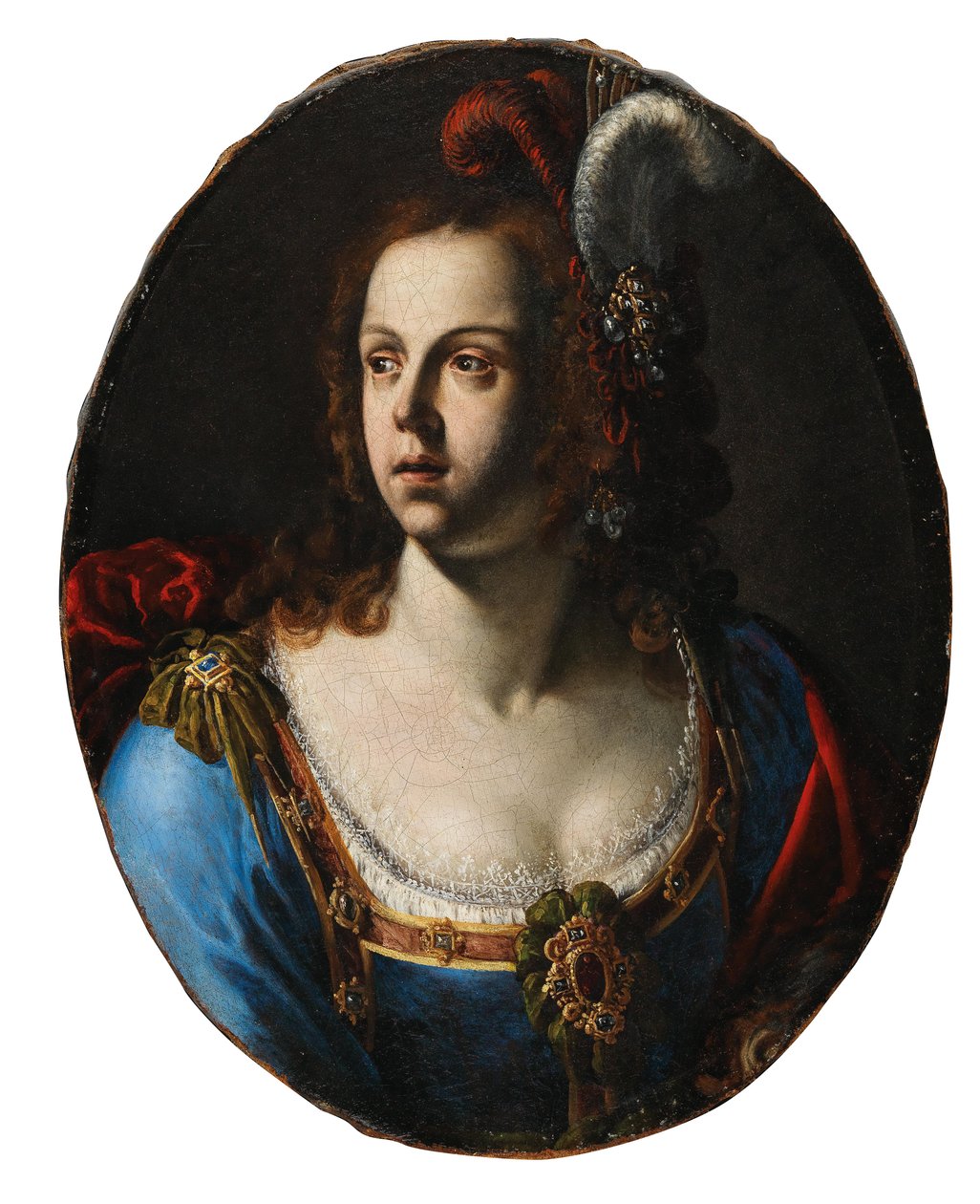 Giovanni Francesco Guerrieri Damenbildnis autorstwa Giovanni Francesco Guerrieri