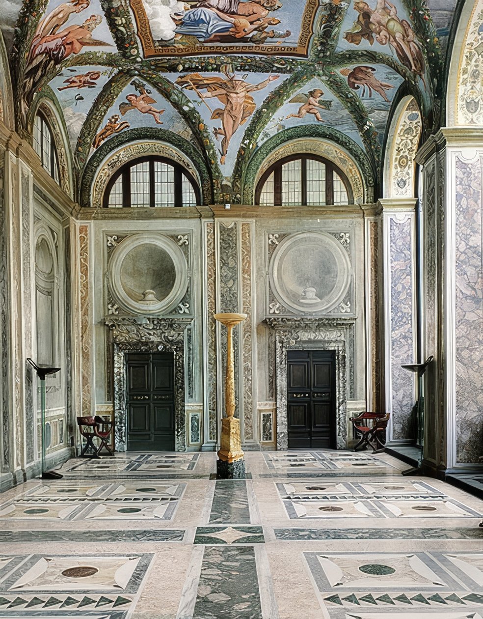 Loggia Amora i Psyche, zachodnia strona Villa la Farnesina, parter. około 1517 autorstwa Giovanni Francesco Penni