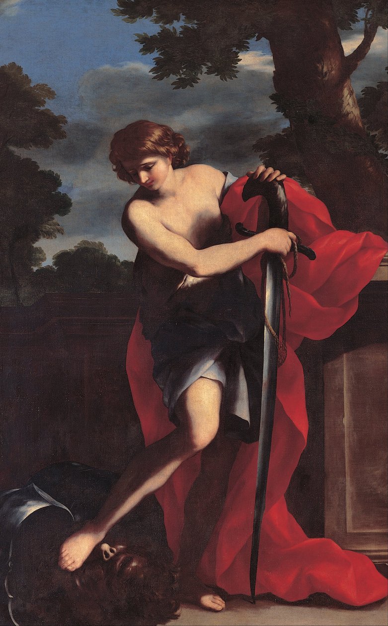 David autorstwa Giovanni Francesco Romanelli