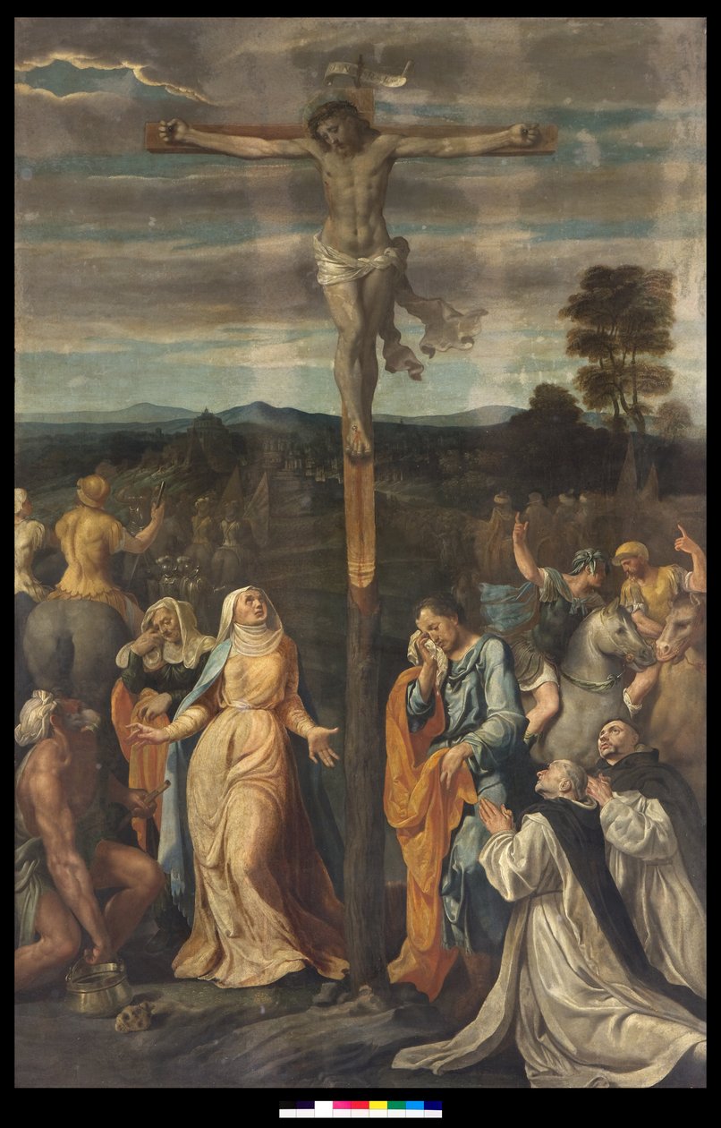 Ukrzyżowanie, 1541-45 autorstwa Giovanni Fratino