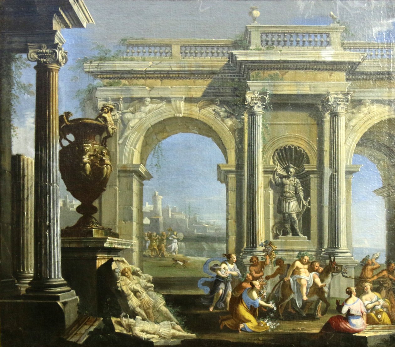 Triumf Silène. autorstwa Giovanni Ghisolfi