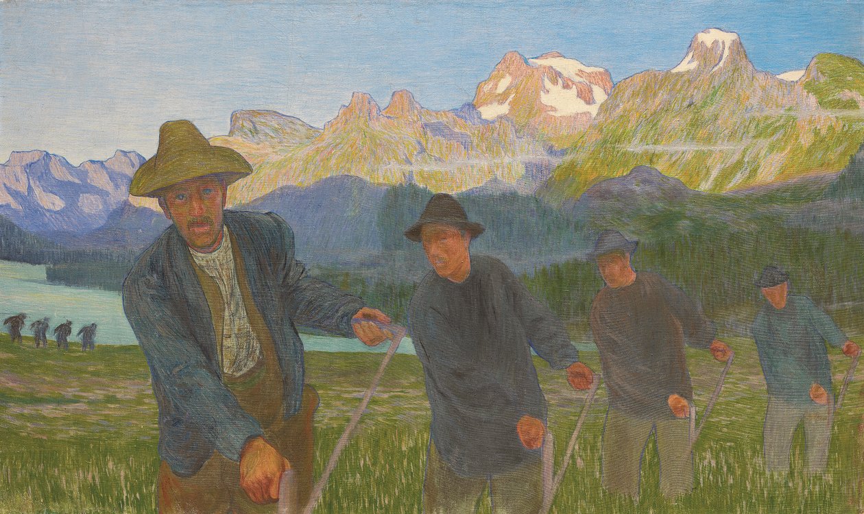 Kosiarka autorstwa Giovanni Giacometti
