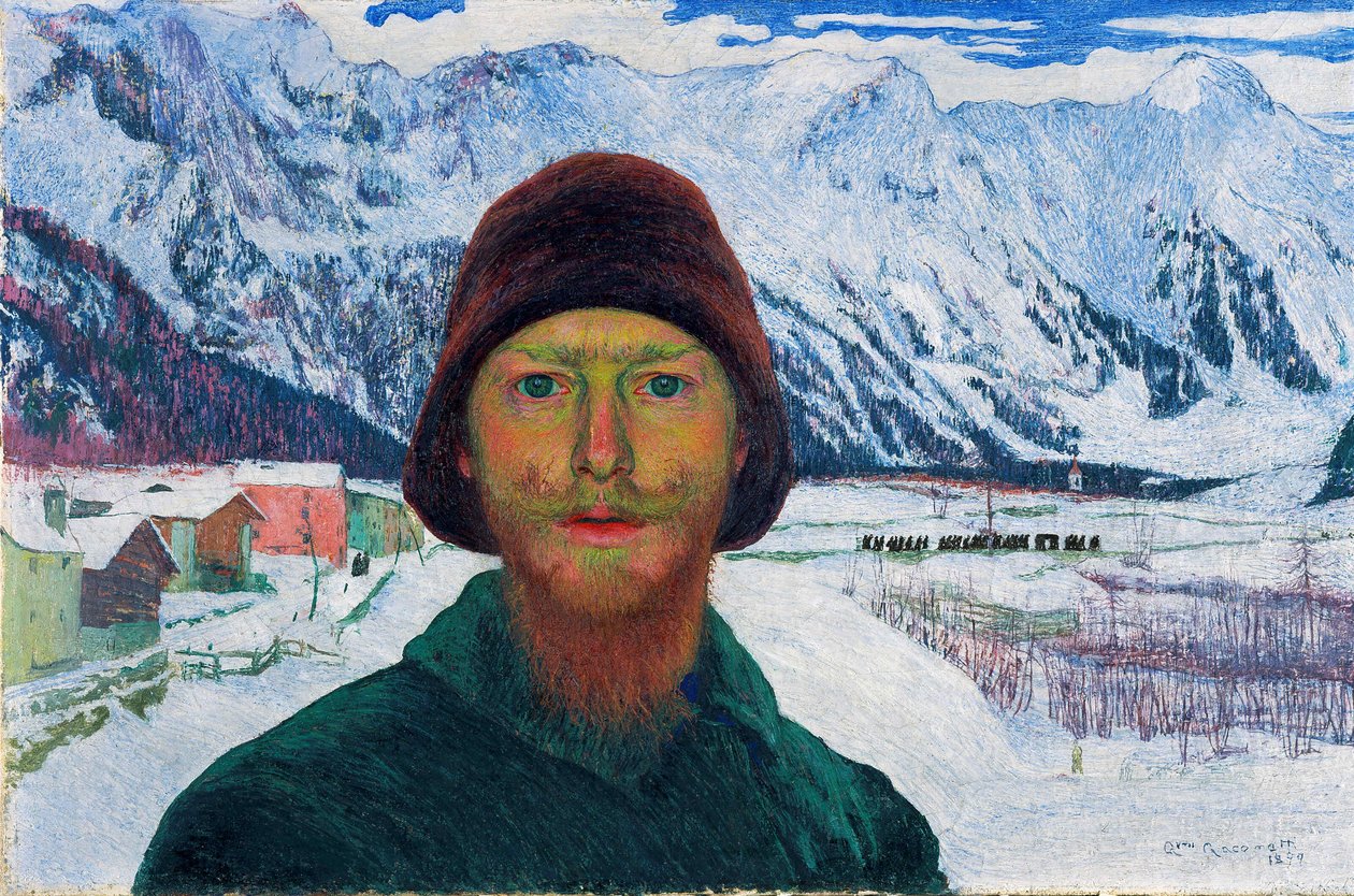 Autoportret, 1899. autorstwa Giovanni Giacometti