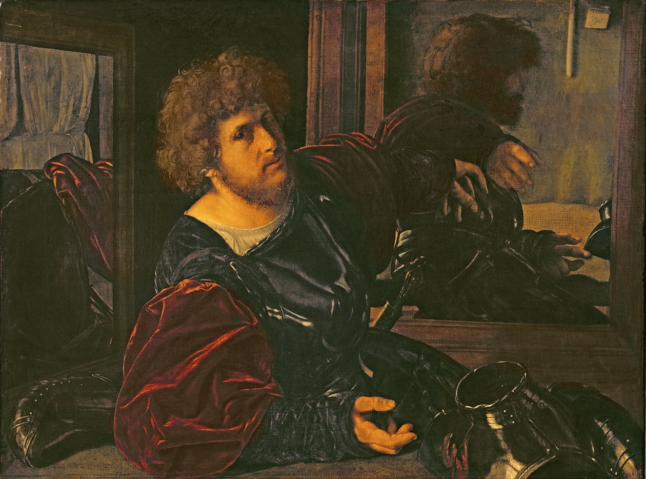 Portret Bernardo di Salla (olej na desce) autorstwa Giovanni Girolamo Savoldo