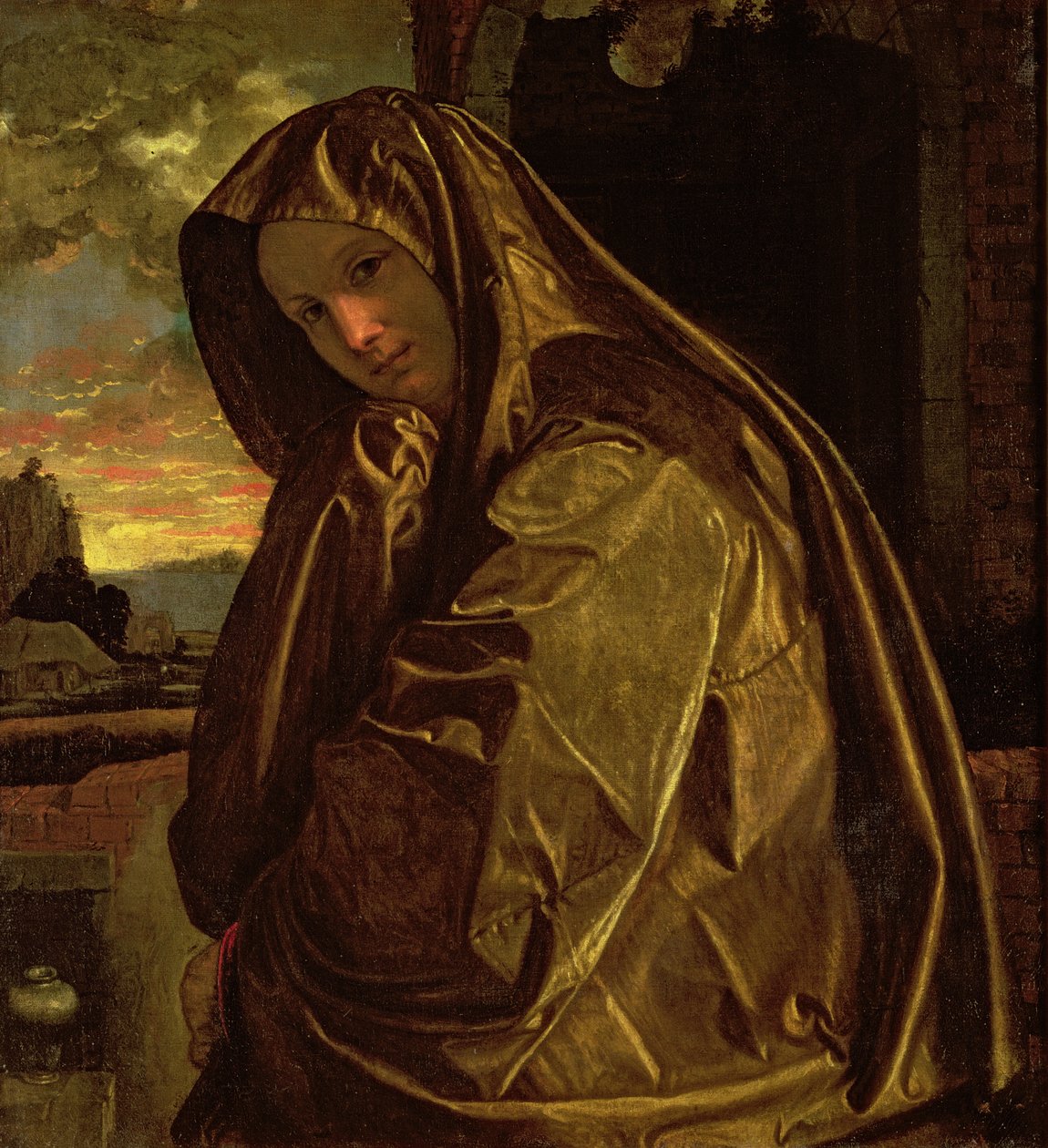 Św. Maria Magdalena autorstwa Giovanni Girolamo Savoldo