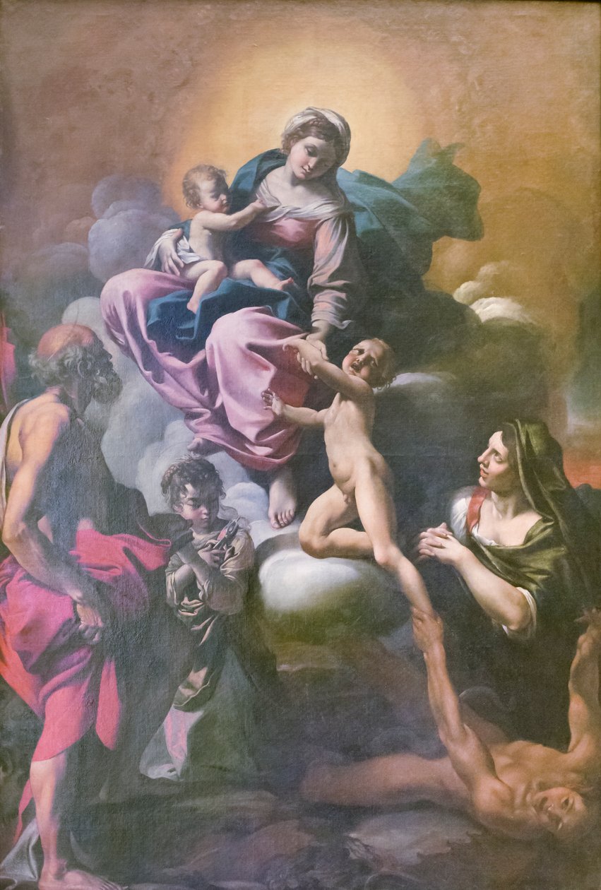 Zbawienie duszy autorstwa Giovanni Lanfranco