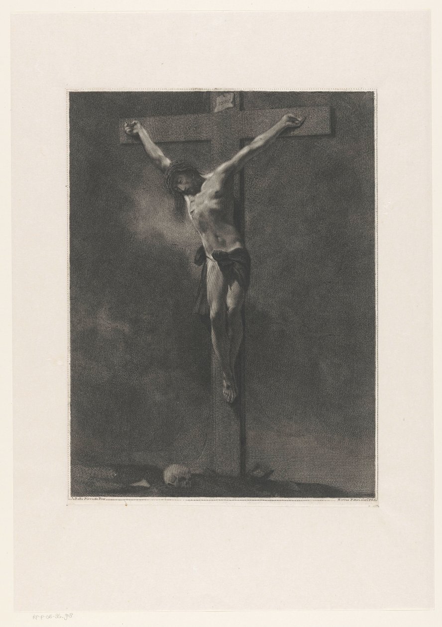 Chrystus na krzyżu autorstwa Giovanni Marco Pitteri