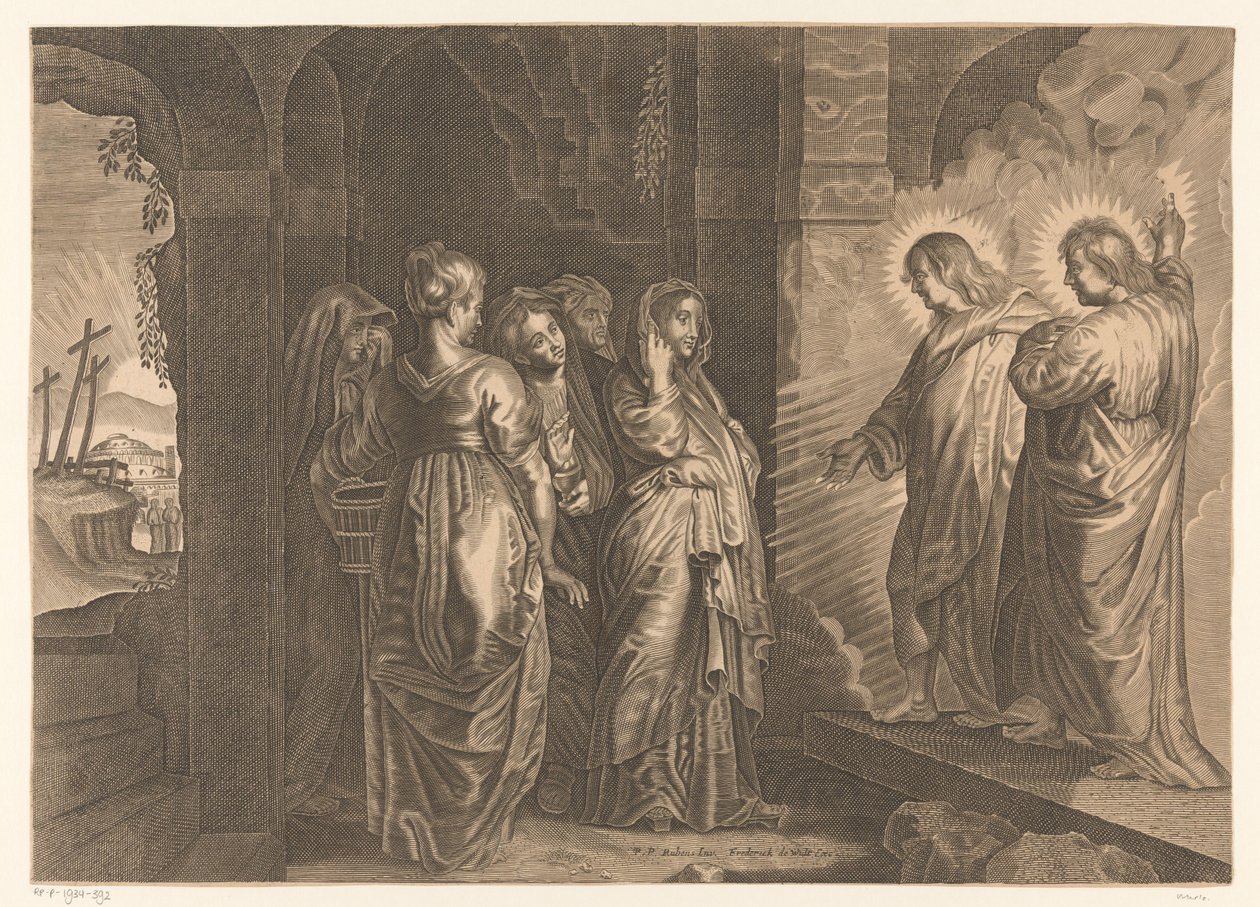 Święte Niewiasty przy Grobie Chrystusa autorstwa Giovanni Merlo (attributed to)